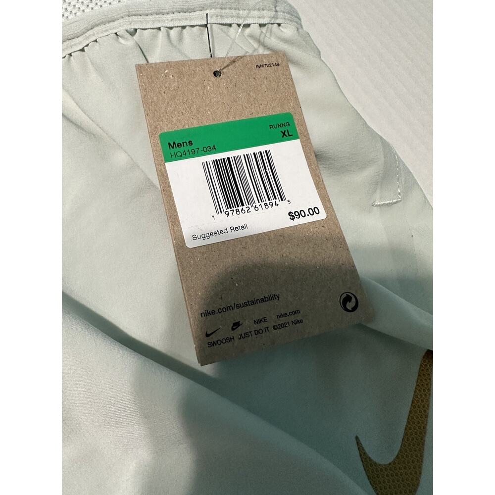 Size Xl Nike Aeroswift x Jakob Men's Dri-FIT ADV 2" Running Shorts HQ4197-034 - Picture 4 of 6